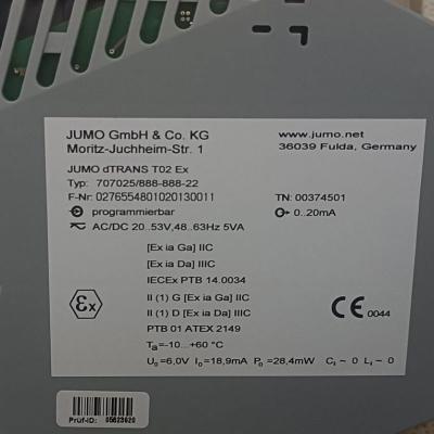 JUMO久茂 溫控器TN 00374501，全新原裝正品現(xiàn)貨優(yōu)勢供應(yīng)